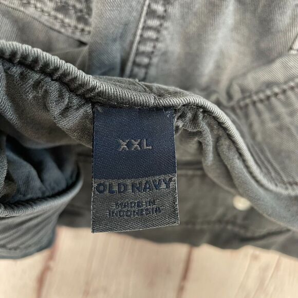 NWT Old Navy Women High Rise Utility Pants Size XXL 2XL Gray B328 -4 - Picture 11 of 16